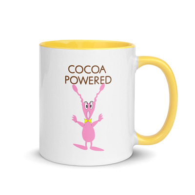 Cocoa powered mug