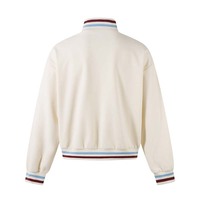 Retro letter print cardigan jacket loose casual versatile coat - Thumbnail 2