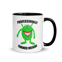 Professionally Trained Weirdo Mug - Thumbnail 5