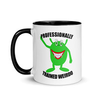Professionally Trained Weirdo Mug - Thumbnail 4