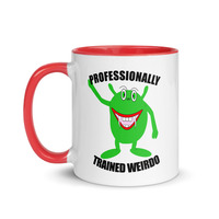 Professionally Trained Weirdo Mug - Thumbnail 1