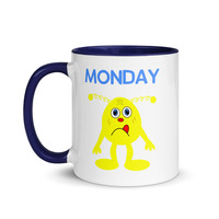 Monday Sad Friday Happy Mug - Thumbnail 3