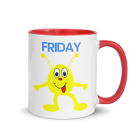 Monday Sad Friday Happy Mug - Thumbnail 4