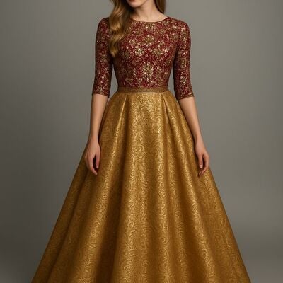 A line lace prom dress evening formal gown birthday party dress