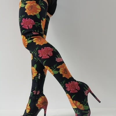 Stylish women over-the-knee boots multi colors boots thigh high shoes woman 