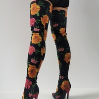 Stylish Women Over-the-Knee Boots Multi Colors Boots Thigh High Shoes Woman  - Thumbnail 2