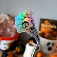 Holographic Skulls Sticker Set (2 pieces) - Thumbnail 3