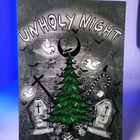 Postcard Set: Merry Creepmas ( 3 pieces ) - Thumbnail 2