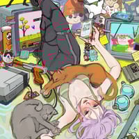 Rainbow Gamer Set - print and sticker set! - Thumbnail 4