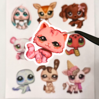 Lps sticker sheet