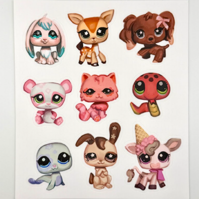 Lps sticker sheet