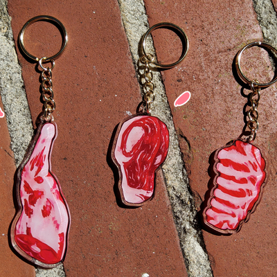Meat charms