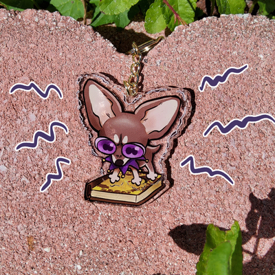 Thistle chihuahua charm