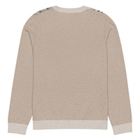 Knitted crew neck sweater - Snow - Thumbnail 1
