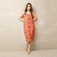 DKOV - SPOOKY Tie-strap midi dress - Thumbnail 1