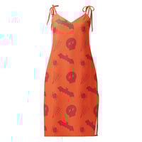 DKOV - SPOOKY Tie-strap midi dress - Thumbnail 10