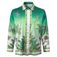 High-end lapel shirt long sleeves - Thumbnail 1