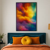 Vivid Colorful Abstract Cloudscape - Thumbnail 3