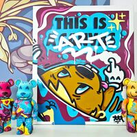 Paintig by Topo "This is ARTE" - Thumbnail 1