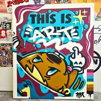 Paintig by Topo "This is ARTE" - Thumbnail 5