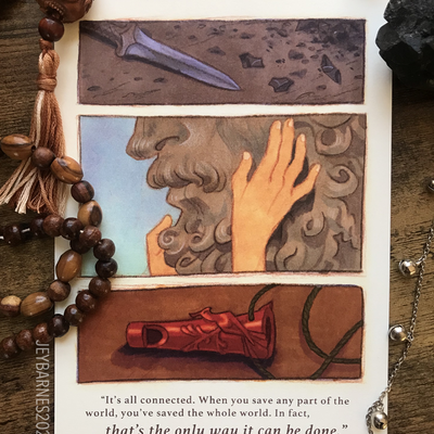 Change the world 5x7 print