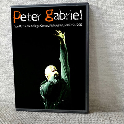 Peter gabriel live at the wells fargo center, philadelphia, pa 09.21.2012 dvd