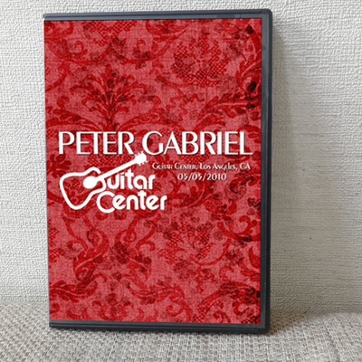 Peter gabriel guitar center, los angeles, ca 05.05.2010 + david letterman show 11.09.2011 dvd