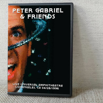 Peter gabriel & friends live universal amphitheatre, los angeles, ca 04.28.1996 dvd