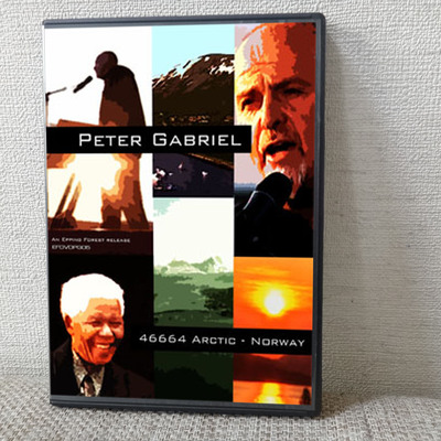 Peter gabriel live at 46664, norway 06.11.2005 dvd