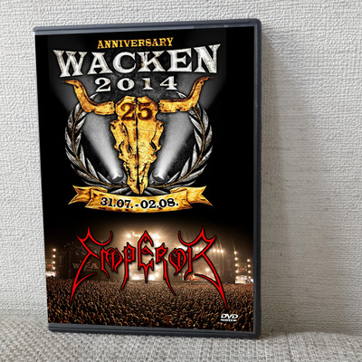 Emperor live at wacken open air, germany 2014 (webcast version) dvd