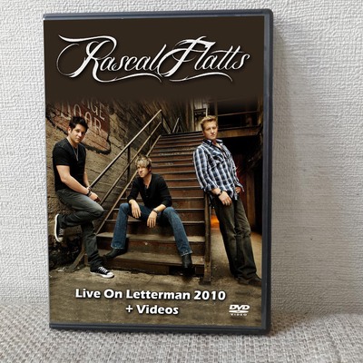 Rascal flatts live on letterman 2010 + videos dvd