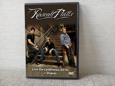 RASCAL FLATTS Live On Letterman 2010 + Videos DVD