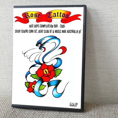 Rose tattoo nice boys compilation 1981 - 2001 sevoy centre cork 82' beat club 81' & music max australia 01' dvd