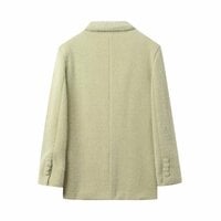 High-end fashion retro corduroy suede casual suit jacket - Thumbnail 2