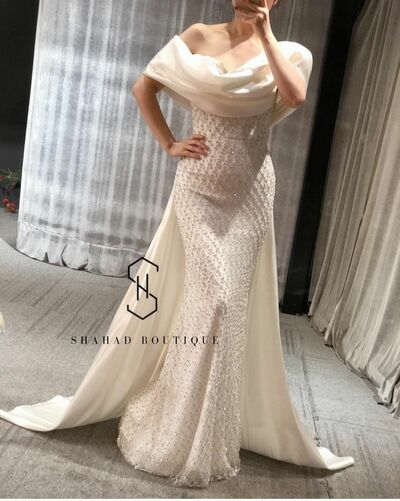 Luxury Mermaid Sequins Beading Crystals Prom Dress Evening Formal Gown Birthday Party Dress