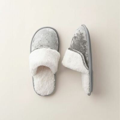 Velvet slipper