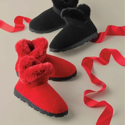 Cozy slipper bootie