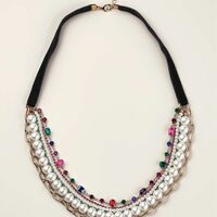 An Elegant Evening Statement Necklace - Thumbnail 1