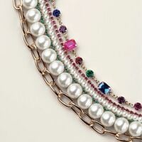 An Elegant Evening Statement Necklace - Thumbnail 2
