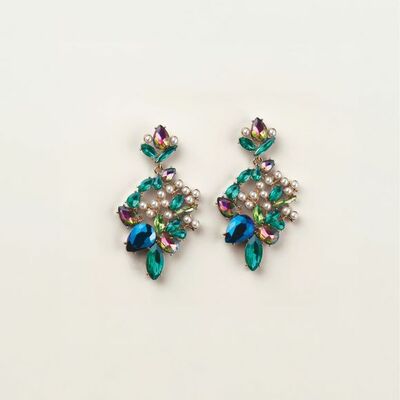 Prismatic majesty drop earrings