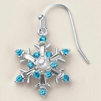 Shimmering Snowfall Necklace & Earring Set - Thumbnail 2