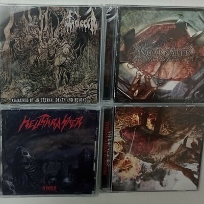 Judecca, incarnated, hellthrasher, holocausto canibal cds - Thumbnail 1