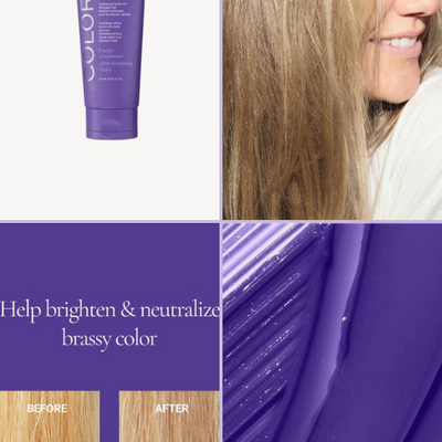 Elastine salon de color color-vibe purple conditioner - final sale - Thumbnail 2