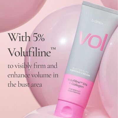 B.clinicx volufiline bust beauty firming cream - final sale