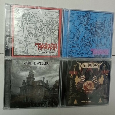 TOXODETH, VOID DWELLER, WARCHEST  Cds