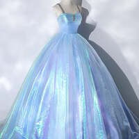 Shiny Sweet Dresses Beads Corset Dress Party Ball Gown Prom Dress Evening Party Gowns - Thumbnail 1