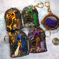 33 Immortals Glitter Shaker Keychains - Thumbnail 2