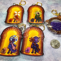 33 Immortals Glitter Shaker Keychains - Thumbnail 3