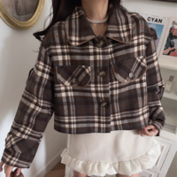 Retro style long-sleeved jacket - Thumbnail 5