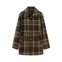 Fashionable and elegant oversized woolen coat - Thumbnail 1